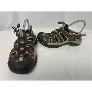 KEEN Newport H2 Sandals 6-6.5 (Read) Brown Slip On Hiking Camping Outdoor